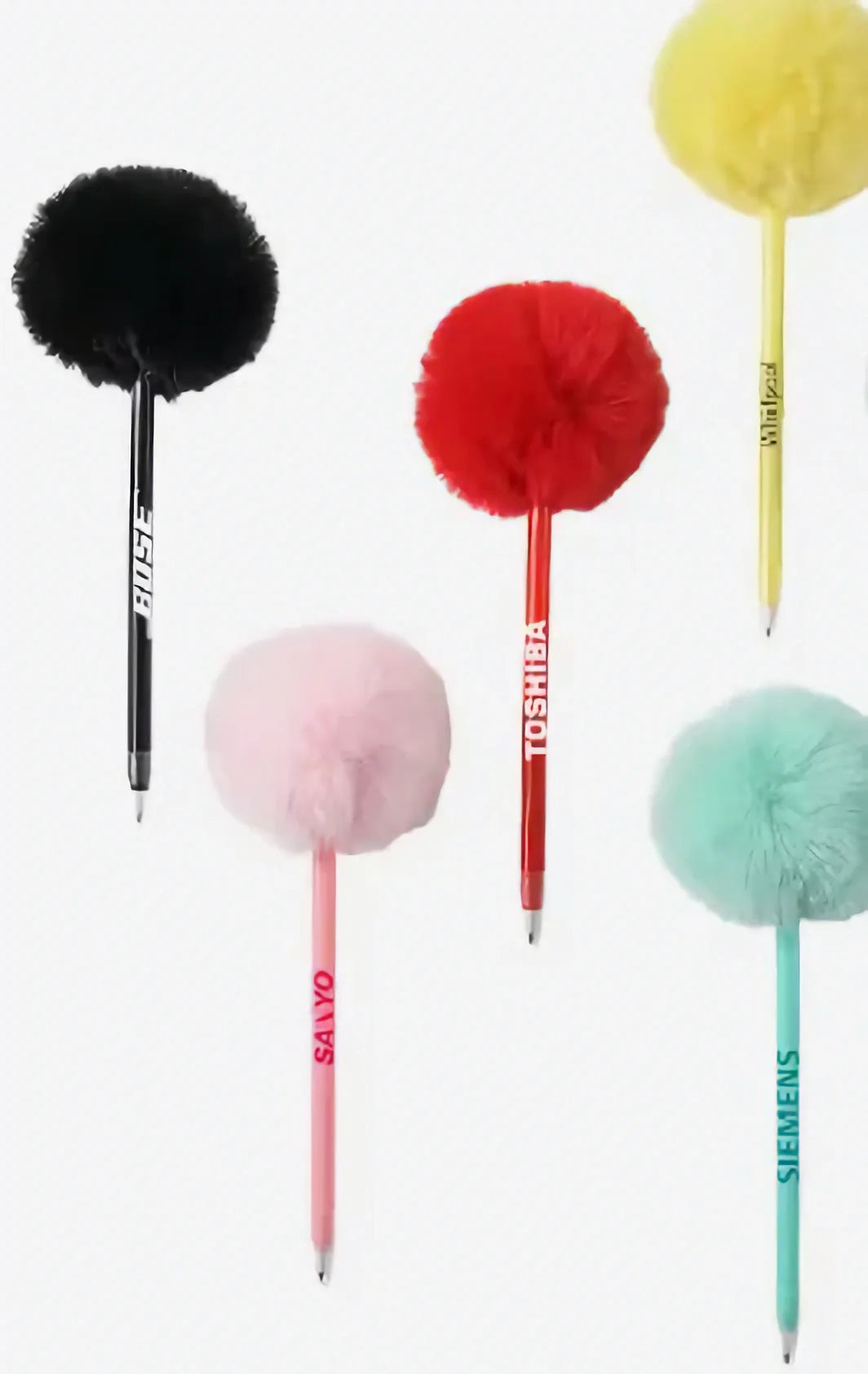 Fluffy Pom Pom Pen
