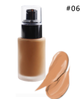 Waterproof Full Coverage Organic Foundation – 7 Shades, Lightweight, All Skin Types