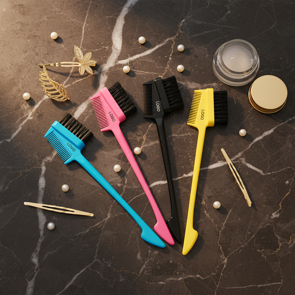 Edge brush flat lay