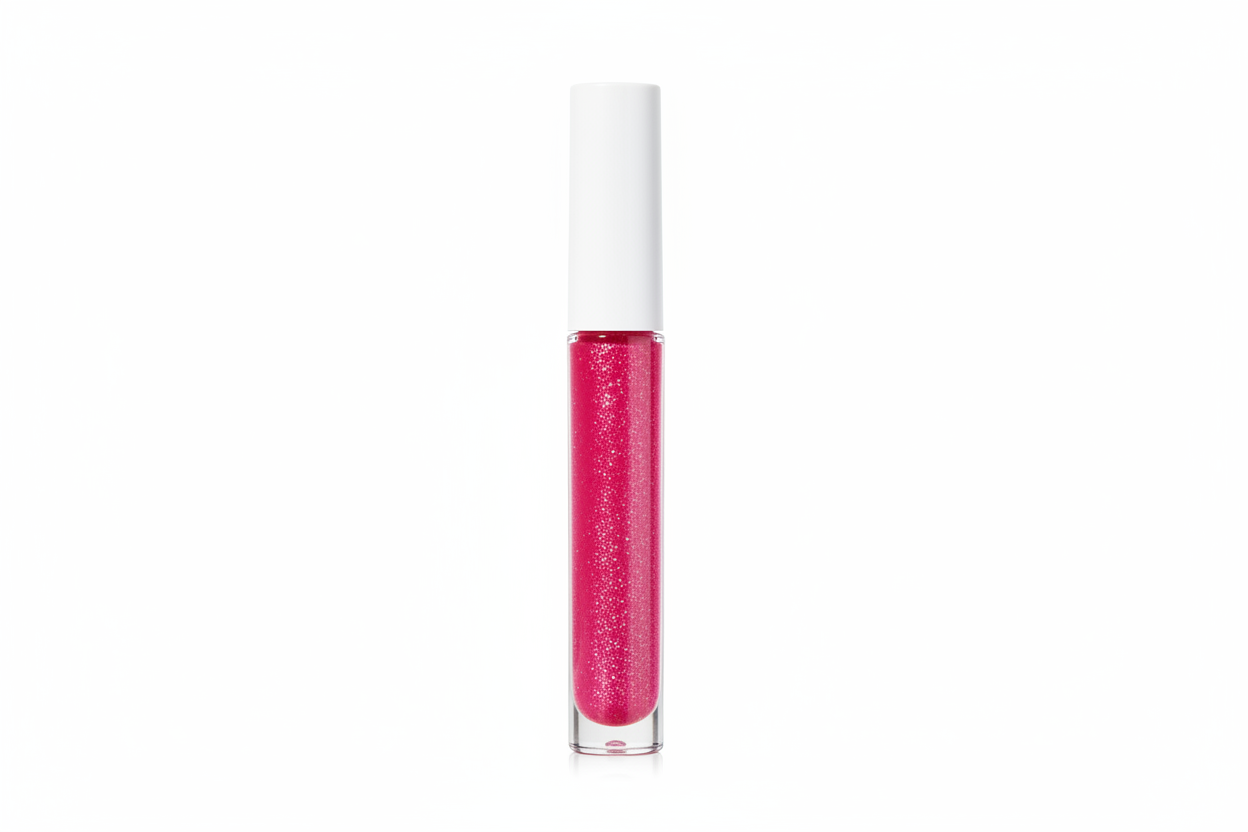 Glitter Lip Gloss – Non-Sticky, Moisturising, 10 Shades, High Shine Finish