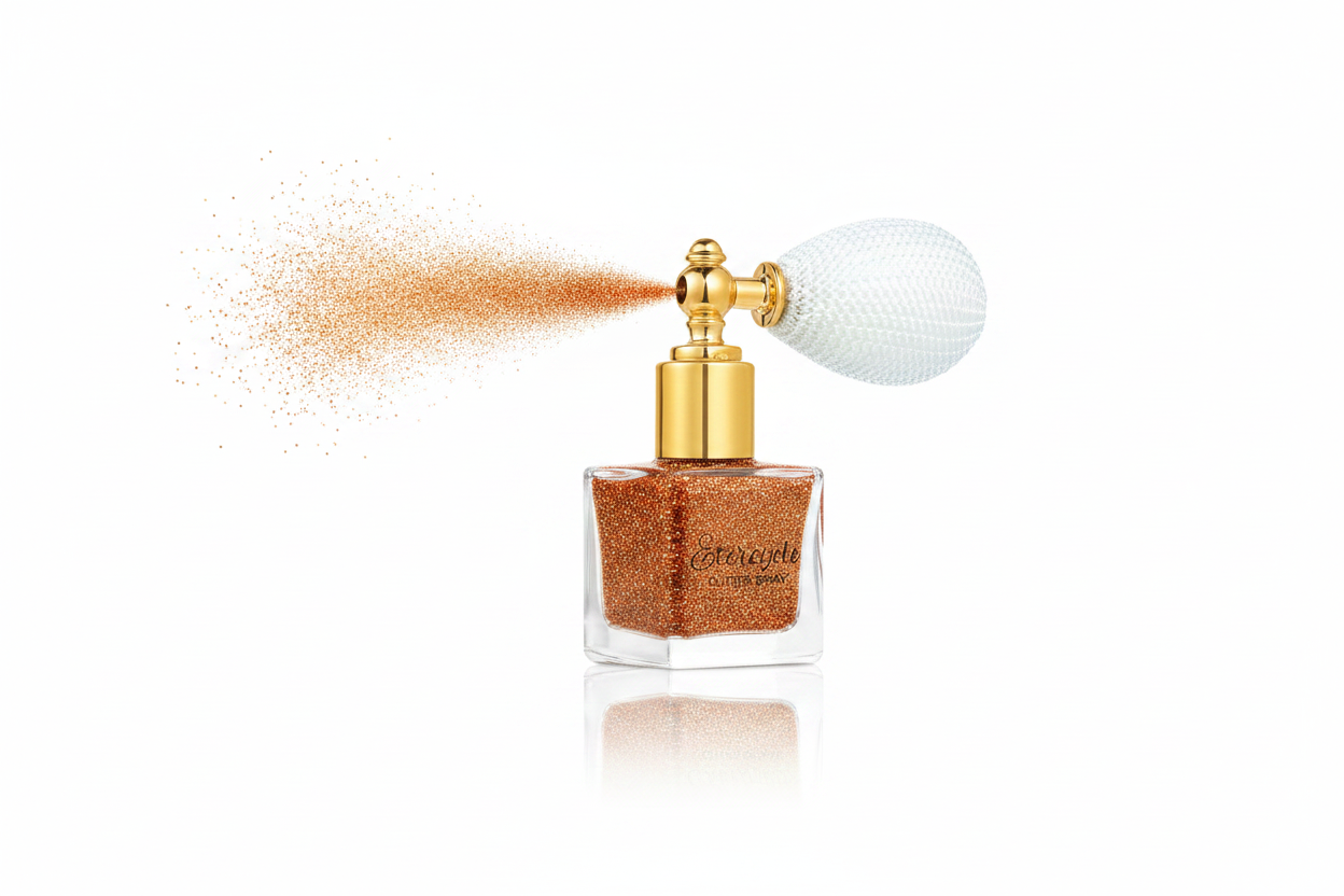 Highlight Powder Glitter Spray for Face & Body – Brightening Glow Mist, 2 Shades