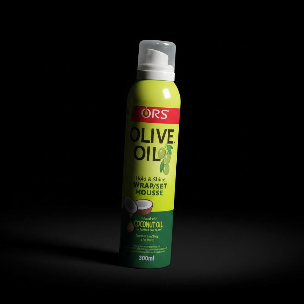 ORS Olive Oil Mousse - Dark Background