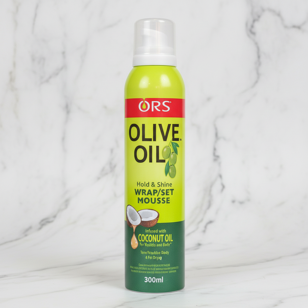 ORS Olive Oil Mousse - Marble Background