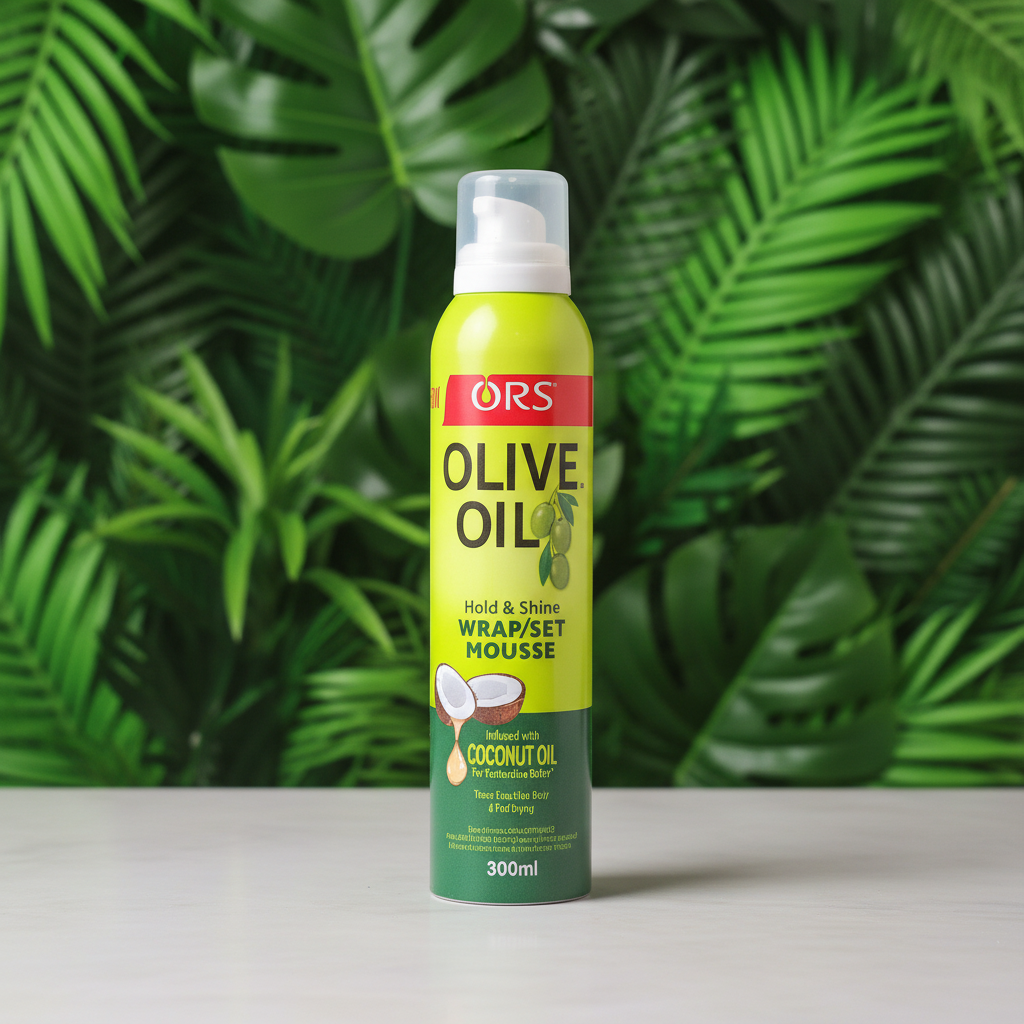 ORS Olive Oil Mousse - Tropical Green Leaves