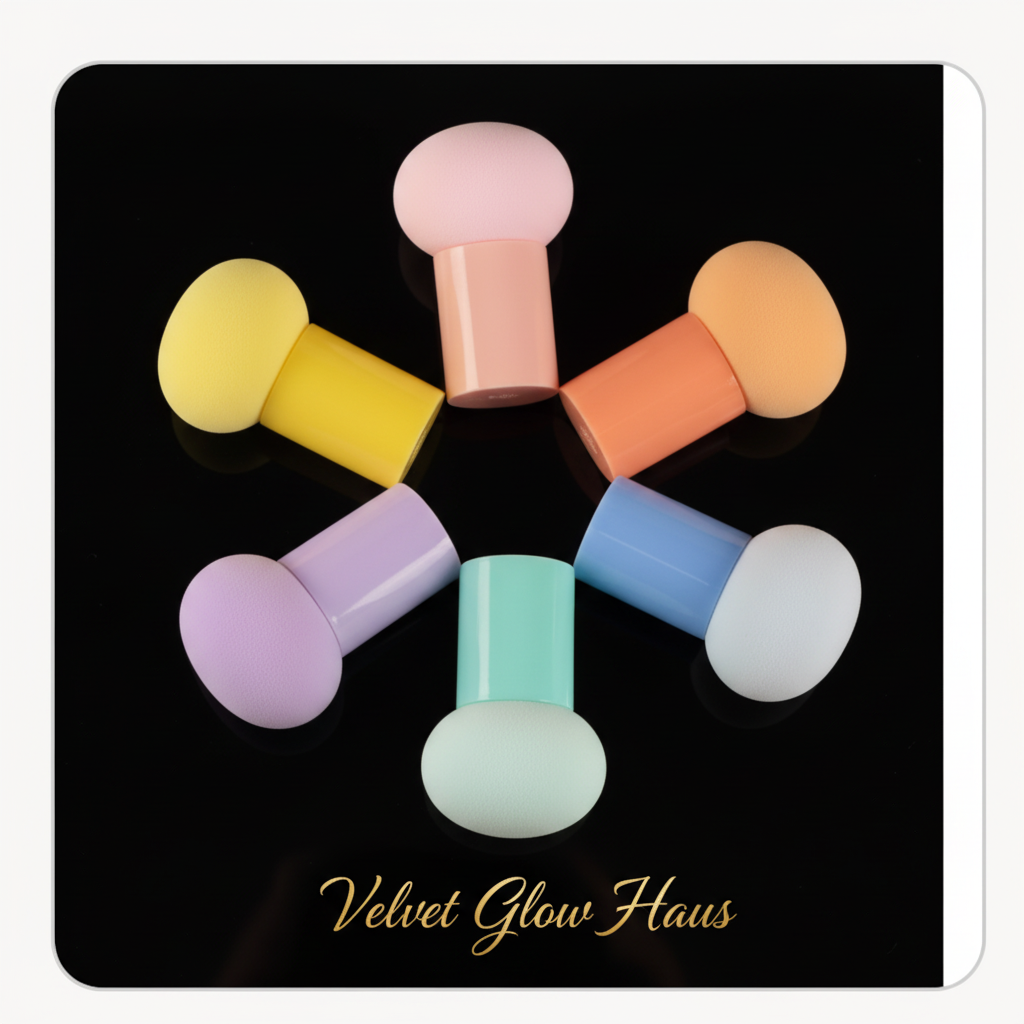 Velvet Glow Haus Mushroom Beauty Sponges
