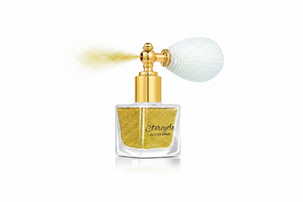 Highlight Powder Glitter Spray for Face & Body – Brightening Glow Mist, 2 Shades